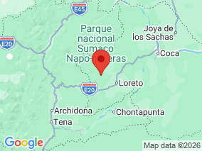Map of Site Report: Avila Viejo Community Reserve, Ecuador